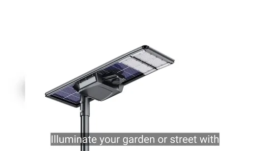 30W/40W/50W/60W/80W/100W120W 일체형 옥외 태양광 LED 정원 일체형 태양광 조명